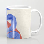 Blue Spiral Eclipse Coffee Mug Gallery Image 1