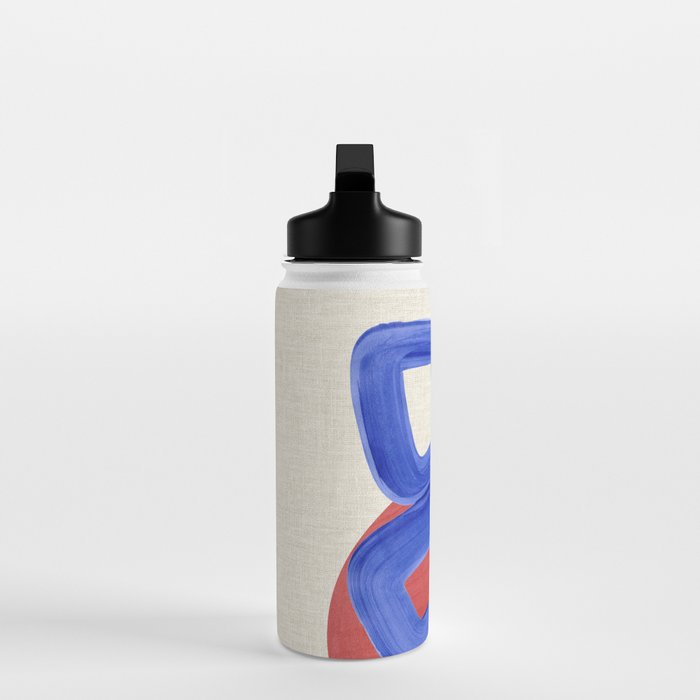 Blue Spiral Eclipse Water Bottle Gallery Image 3