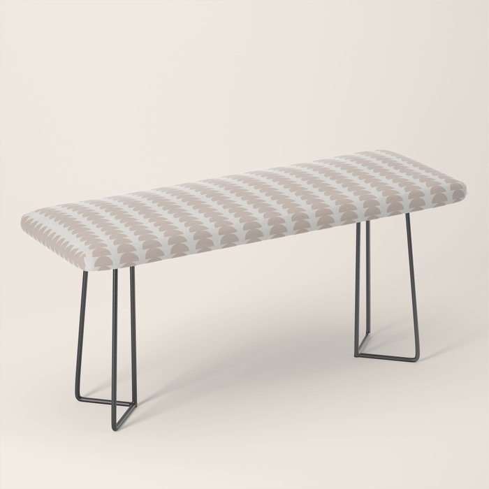 Maude Pattern - Earthy Neutral Bench Gallery Image 1