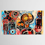 Head full of dreams Tablecloth Gallery Image 2