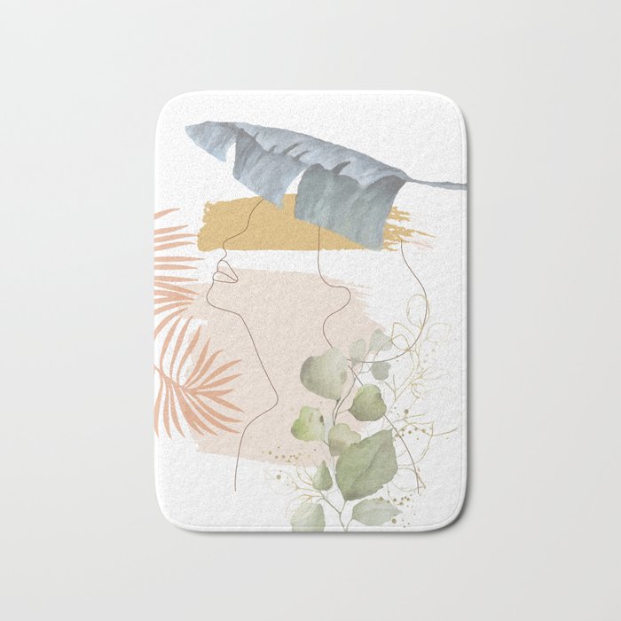 Line in Nature I Bath Mat Gallery Image 1