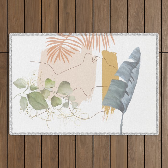 Line in Nature I Outdoor Rug Gallery Image 1