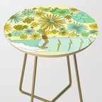 retro daydreams hang 10 florida // retro surf art by surfy birdy Side Table Gallery Image 2