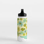 retro daydreams hang 10 florida // retro surf art by surfy birdy Water Bottle Gallery Image 3