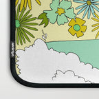 retro daydreams hang 10 florida // retro surf art by surfy birdy Laptop Sleeve Gallery Image 3