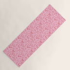 Coquette Valentines Day Bows in Colored Pencil Yoga Mat Gallery Image 1