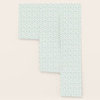Toile de Jouy Vintage French Light Green & White Wallpaper Gallery Image 3