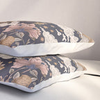 Fox Cubs in Moonlit Garden Pillow Sham Gallery Image 3