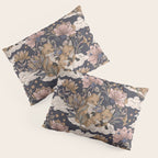 Fox Cubs in Moonlit Garden Pillow Sham Gallery Image 3