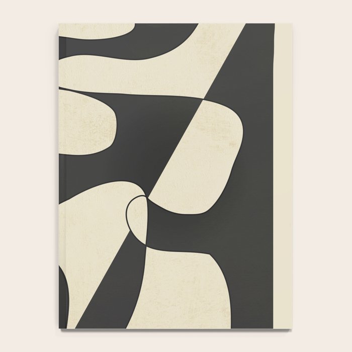 Modern Abstract Contrast - Noir Notebook Gallery Image 4
