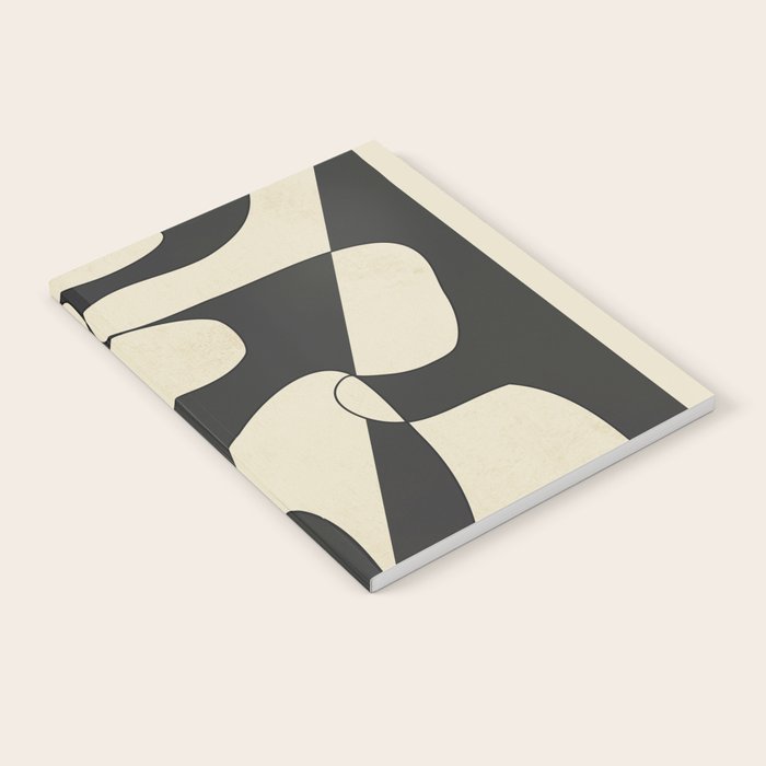 Modern Abstract Contrast - Noir Notebook Gallery Image 2
