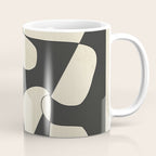 Modern Abstract Contrast - Noir Coffee Mug Gallery Image 1
