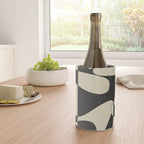 Modern Abstract Contrast - Noir Wine Chiller Gallery Image 4