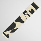Modern Abstract Contrast - Noir Table Runner Gallery Image 3