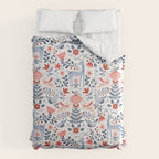 Folk Art Christmas Comforter Gallery Image 6