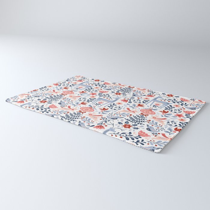 Folk Art Christmas Rug Gallery Image 3