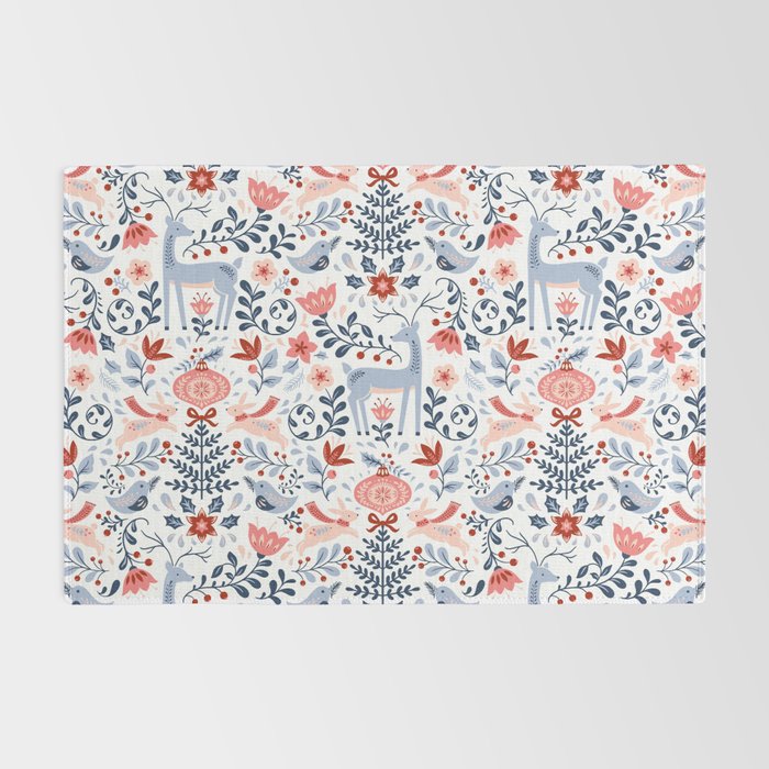 Folk Art Christmas Rug Gallery Image 2