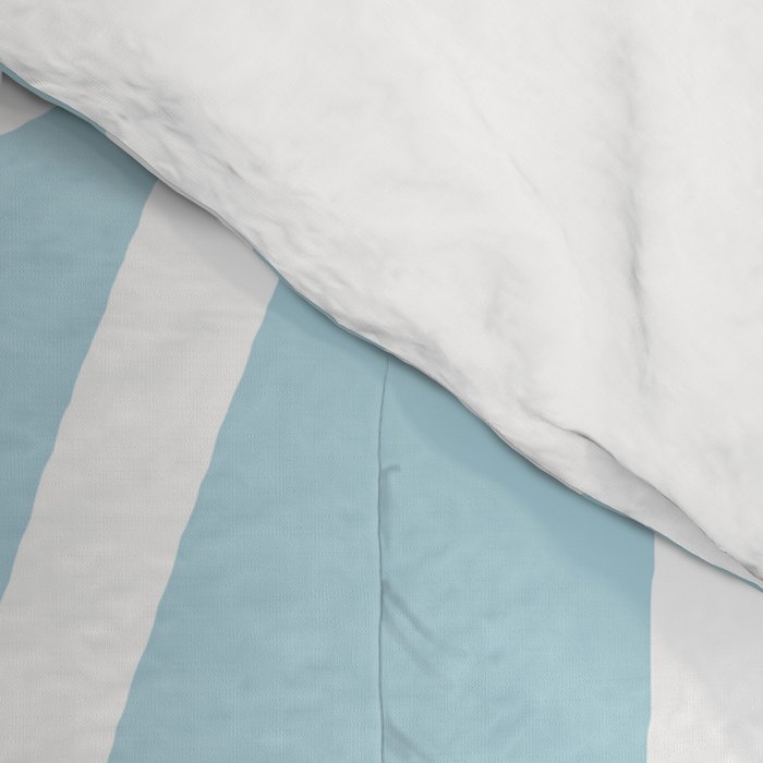 Daisy chain - pastel blue Comforter Gallery Image 4