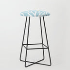 Daisy chain - pastel blue Stool Gallery Image 1