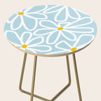 Daisy chain - pastel blue Side Table Gallery Image 2