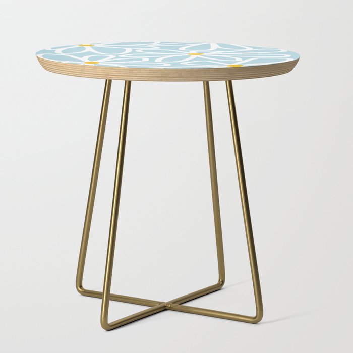 Daisy chain - pastel blue Side Table Gallery Image 1