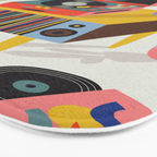 Retro Record Player Bath Mat Gallery Image 3