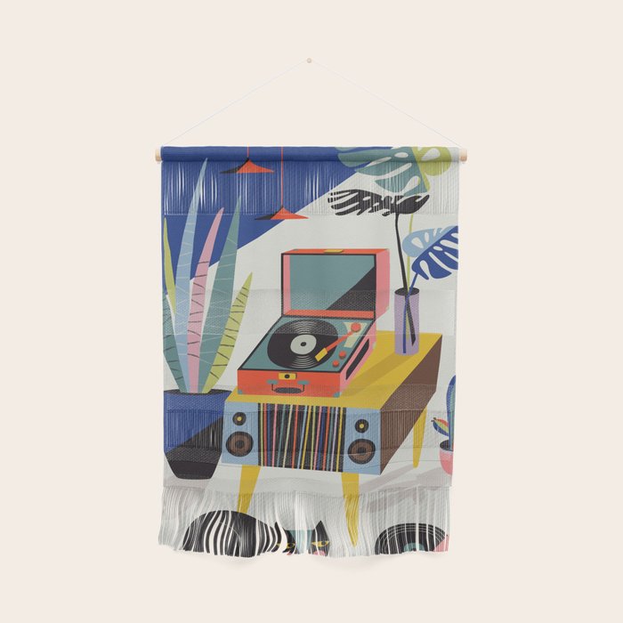 Retro Record Player Wall Hanging Gallery Image 1