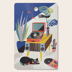 Retro Record Player Cutting Board Gallery Image 1