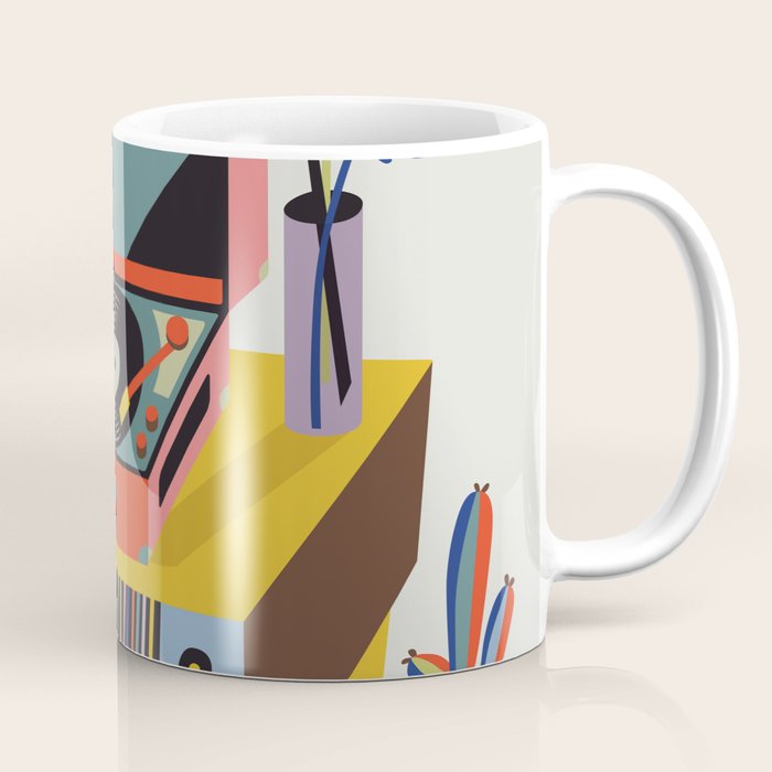 Retro Record Player Coffee Mug Gallery Image 1