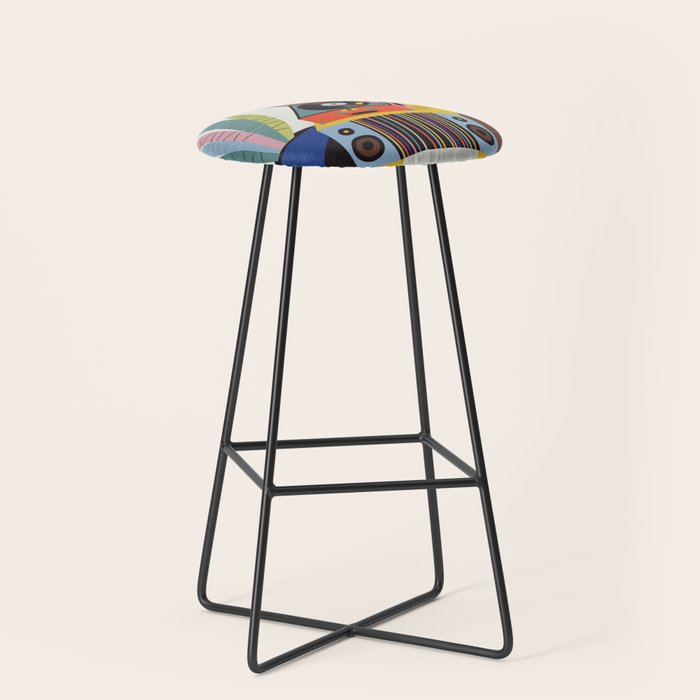 Retro Record Player Stool Gallery Image 1