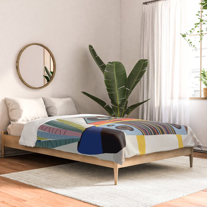 Retro Record Player Comforter Gallery Image 2