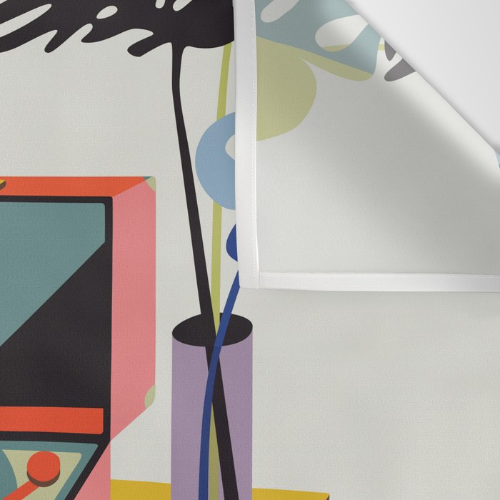 Retro Record Player Wall Tapestry Gallery Image 3