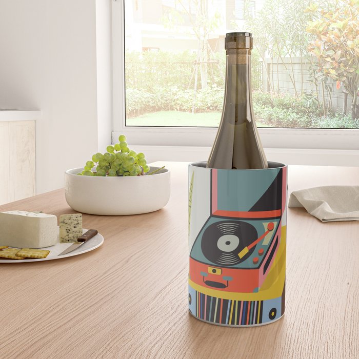Retro Record Player Wine Chiller Gallery Image 4