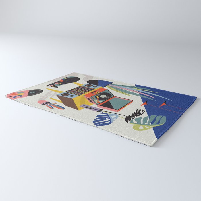 Retro Record Player Rug Gallery Image 3
