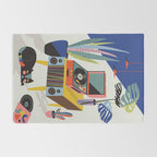 Retro Record Player Rug Gallery Image 2
