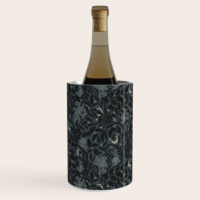 Mysterious Garden - midnight blue Wine Chiller Gallery Image 1