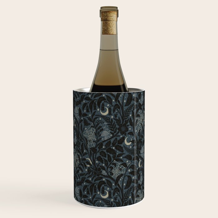 Mysterious Garden - midnight blue Wine Chiller Gallery Image 2