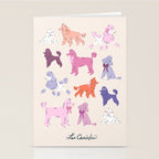Oodles of Poodles Stationery Card Gallery Image 2