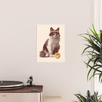 Tennis Cat Poster Gallery Image 2