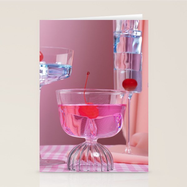 Pink party Stationery Card Gallery Image 1