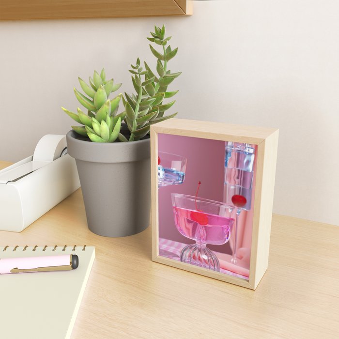 Pink party Mini Art Print Gallery Image 2