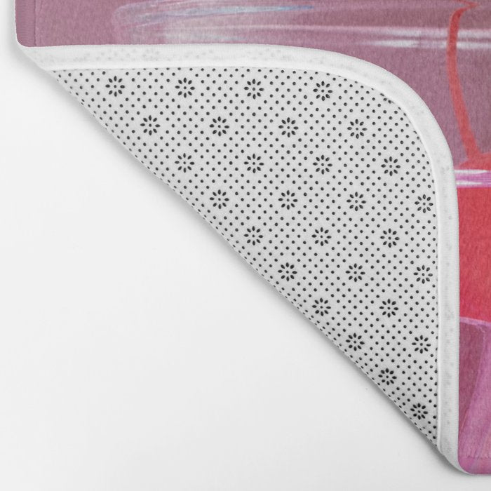 Pink party Bath Mat Gallery Image 2