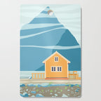 Norway, tiny house on an island Cutting Board Gallery Image 1