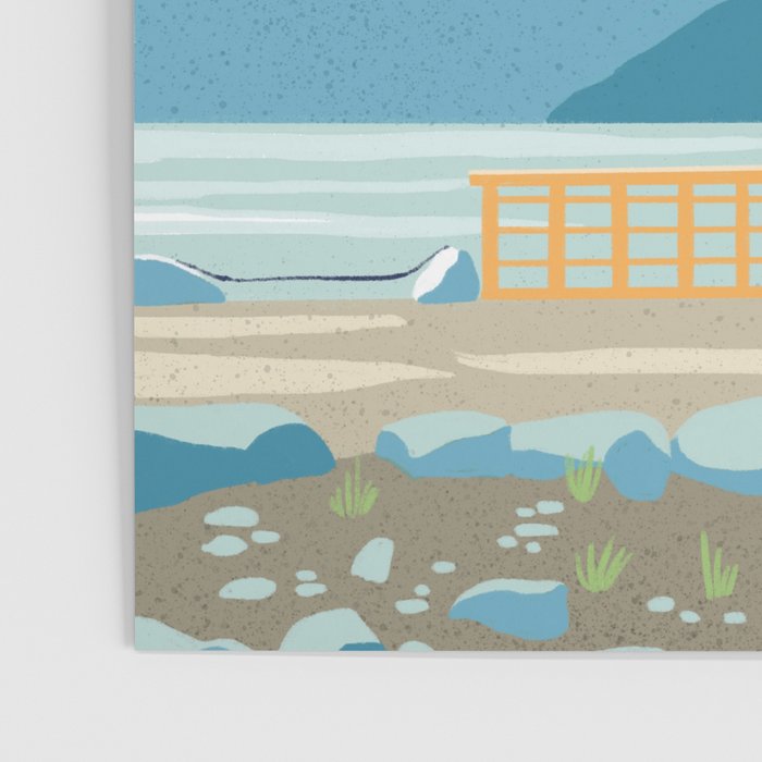 Norway, tiny house on an island Poster Gallery Image 3
