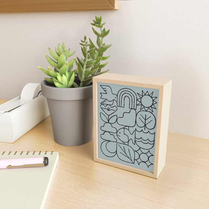 Harmony Grid Mini Art Print Gallery Image 2