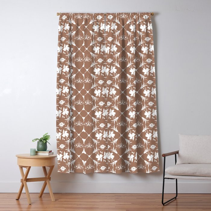 Bohemian Moth Haven  Window Curtain Gallery Image 5