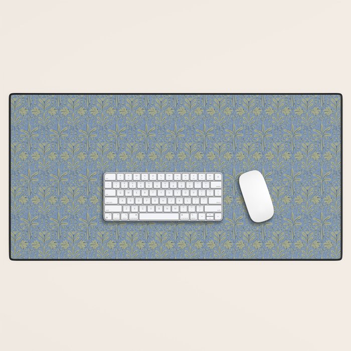 Tropical Quatrefoil  Desk Mat Gallery Image 1