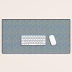 Tropical Quatrefoil  Desk Mat Gallery Image 1