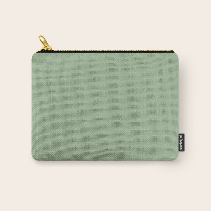Solid Color SAGE GREEN  Carry All Pouch Gallery Image 1