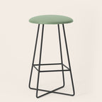 Solid Color SAGE GREEN  Stool Gallery Image 1